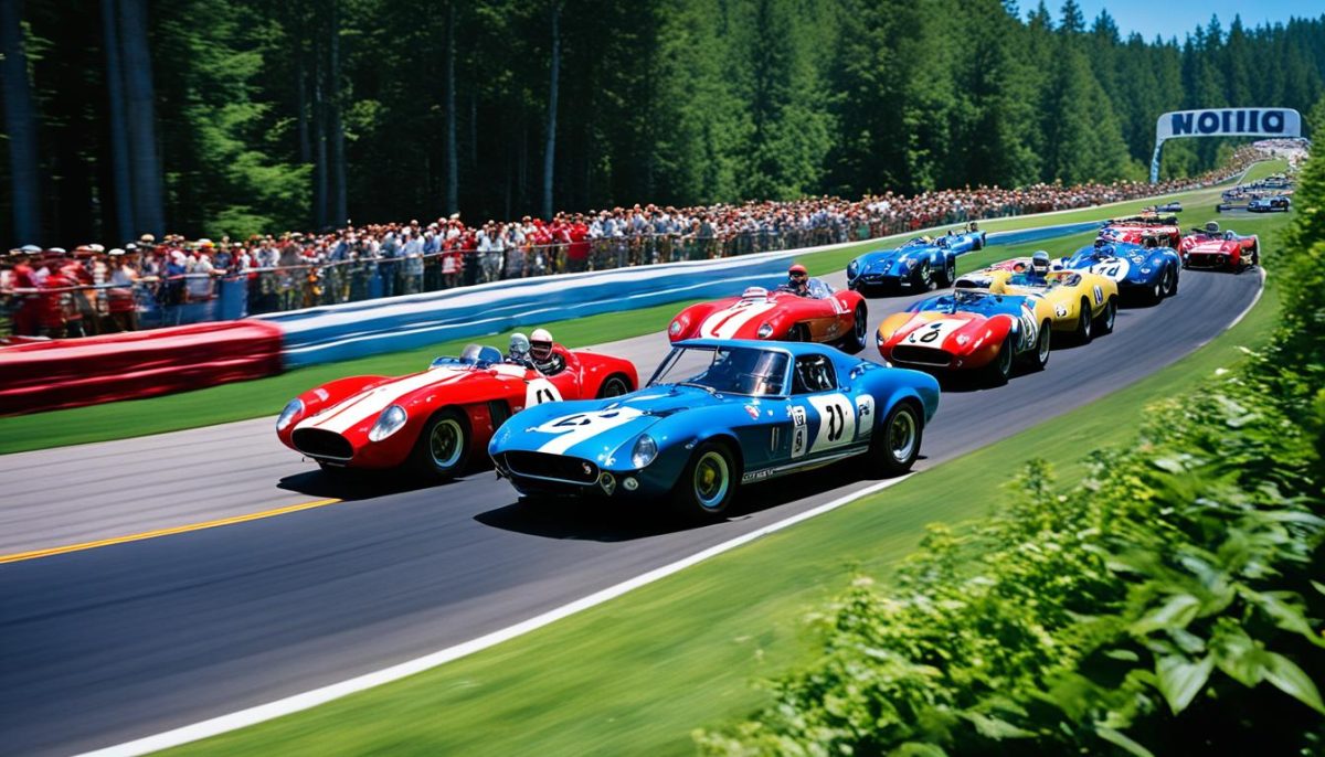 vintage motorsports event